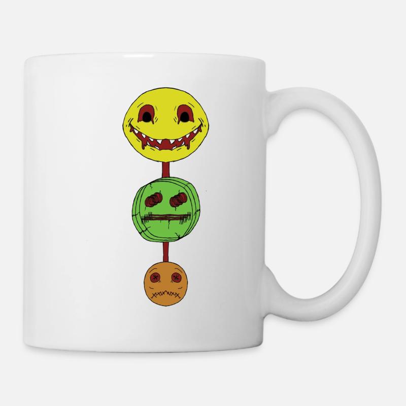 Spooky Heads - Mug blanc - blanc