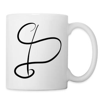 D Letter by George Ntovas - Mug - white - Right