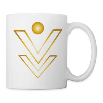 Rune Symbole Cadeau Ornement Ethnique Art - Mug blanc - blanc - Droite