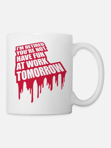 have fun at work - Tasse - Weiß