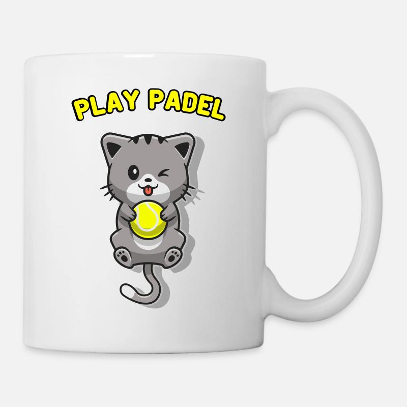 Padel - Animals play padel - Mug - white