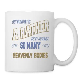 Christmas Funny Quote Sayings Planets Present Idea - Mug - white - Right