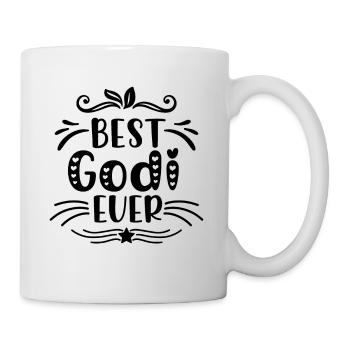 Wöd Godi beste Godi Taufpatin Österreich Taufe - Tasse - Weiß - Rechts