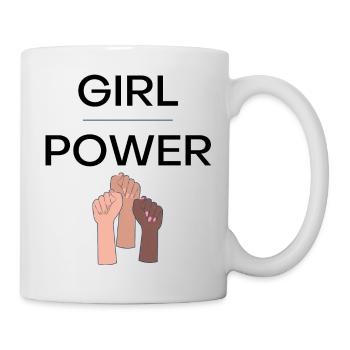 GIRL POWER - Mug blanc - blanc - Droite