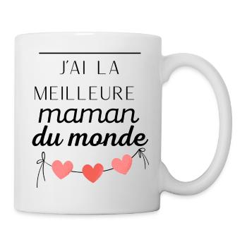 MEILLEURE MAMAN - Mug blanc - blanc - Droite