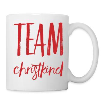 TEAM CHRISTKIND. Weihnachten Merry Christmas X-Mas - Mug - white - Right