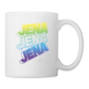 Jena Germany City Font Skyline Home - Mug - white - Right
