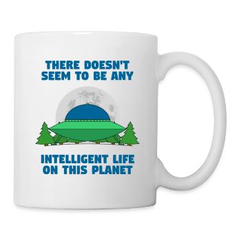No intelligent life - Mug - white - Right