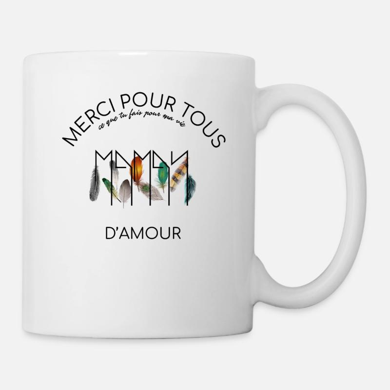 Merci pour tous ce que tu fais maman - Mug blanc - blanc