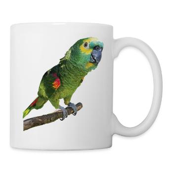 The blue-fronted amazon - Mug - white - Right