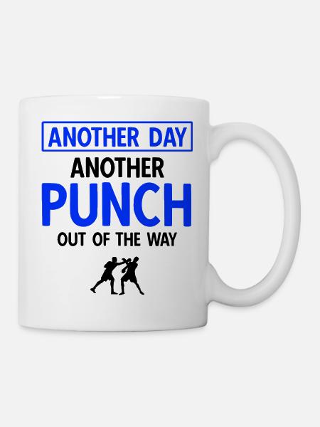 Boxsport Boxing - Tasse - Weiß