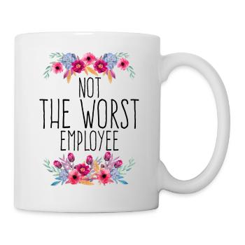 Pas le pire employé - Mug blanc - blanc - Droite
