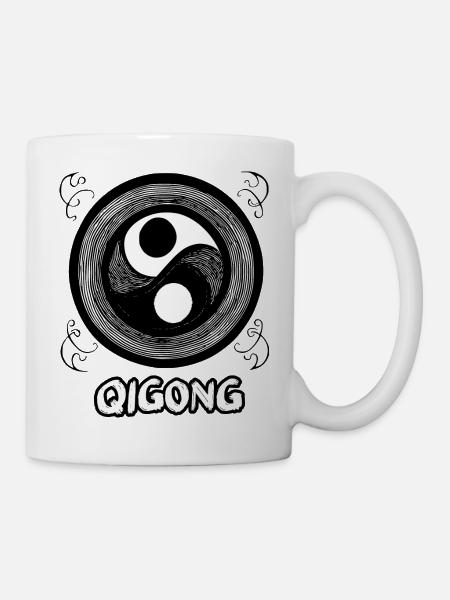 Qigong Meditation Tai Martial Arts Taoism 4 - Tasse - Weiß