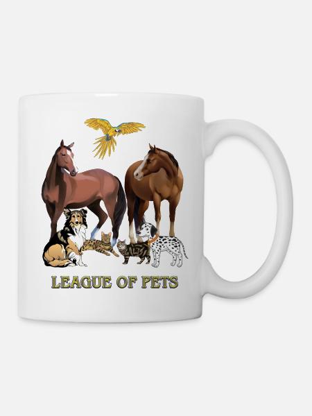 league of pets 006 - Mug - white