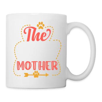 Katzen - Mutter der Katzen - Tasse - Weiß - Rechts