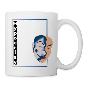 Heuchler - Tasse - Weiß - Rechts