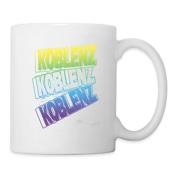 Koblenz Germany City Font Skyline Home - Mug - white - Right