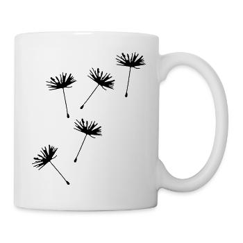 Pissenlit Pissenlit Illustration - Mug blanc - blanc - Droite