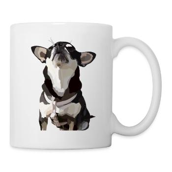 Chic Chihuahua - Tasse - Weiß - Rechts