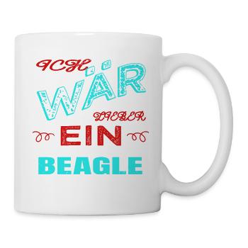 cool chien humour drôle propriétaire de chien bday - Mug blanc - blanc - Droite
