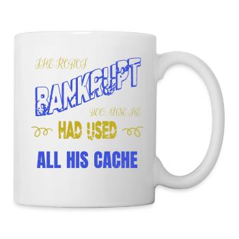 Hobbyists Robotics Tshirt Funny Citation Sci Fi - Mug blanc - blanc - Droite