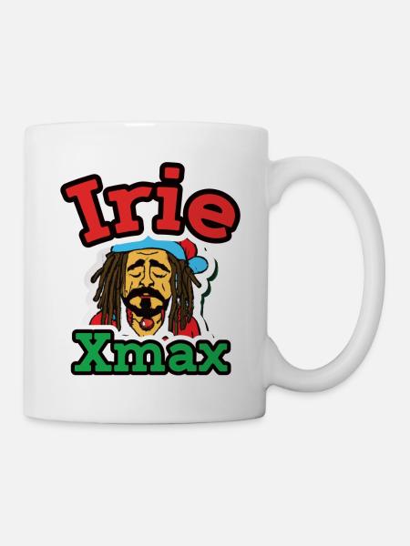 Irie Xmax Rasta Santa 2 - Tasse - Weiß