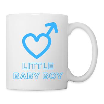 Baby Announcement Pregnancy - Boy - Surprise - Mug - white - Right