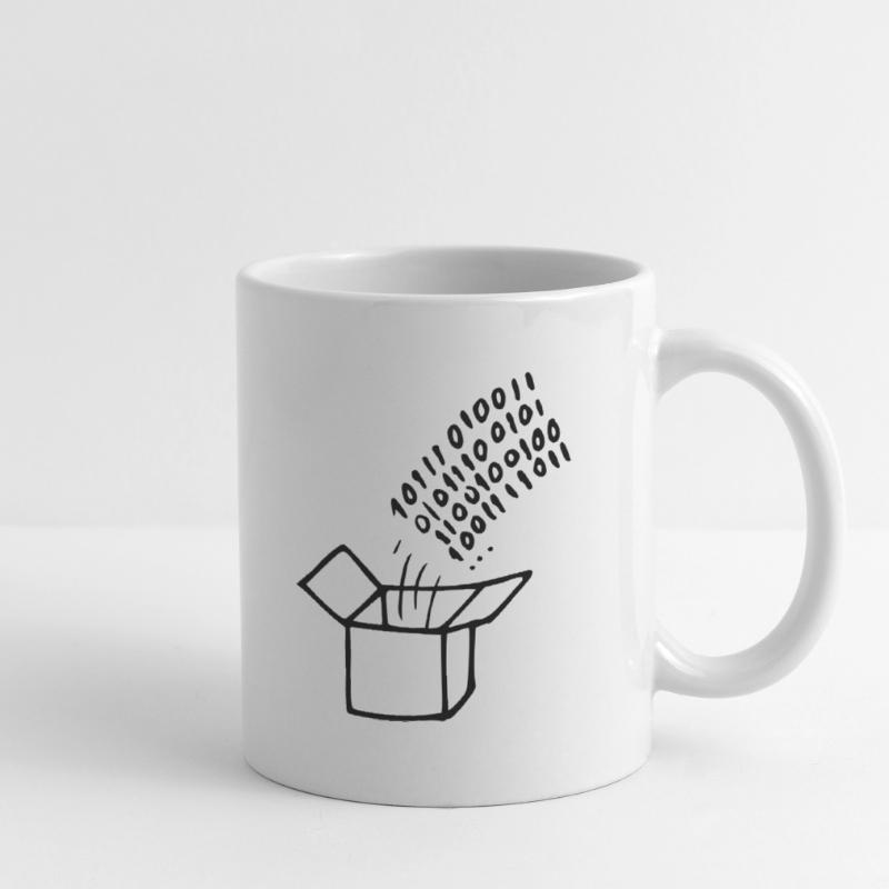 OpenSource Code Mug blanc