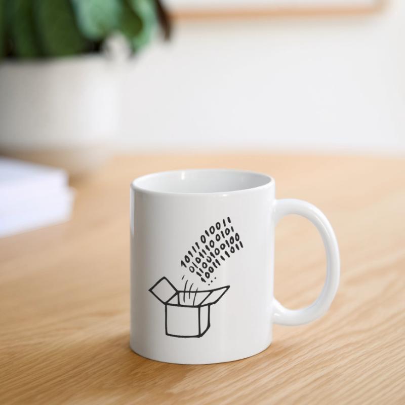 OpenSource Code Mug blanc