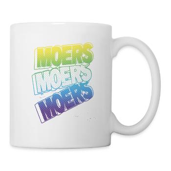 Moers Germany City Font Skyline Accueil - Mug blanc - blanc - Droite