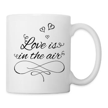 Love is in the air - Mug - white - Right