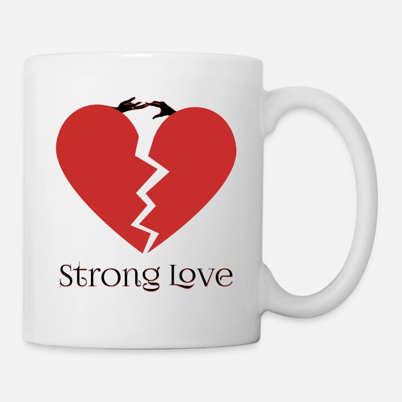 Strong Love - Mug - white