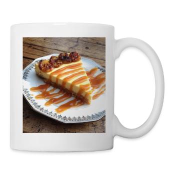 cheesecake - Mug blanc - blanc - Droite