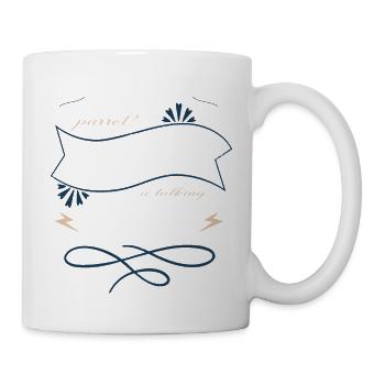 joke frequent readers present idea inspirational - Mug - white - Right