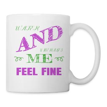 funny quote swim dad tshirts gift valentine - Mug - white - Right