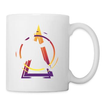 Aïkido Arts Martiaux Arts Martiaux Combattant Vintage Rétro - Mug blanc - blanc - Droite