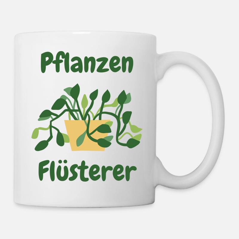 Pflanzen Flüsterer - Tasse - Weiß