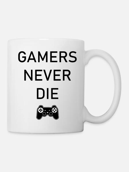 Game Gaming PC - Tasse - Weiß