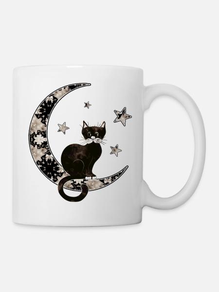 Katze - Tasse - Weiß