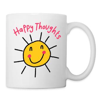 Sun - Happy Thoughts - Mug - white - Right