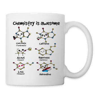 The chemistry is amazing. - Mug - white - Right