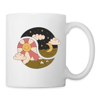 Natures Secret Is Patience Retro Nature Designs - Tasse - Weiß - Rechts