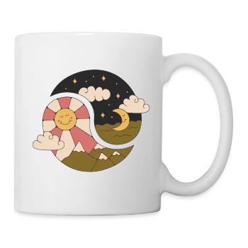 I Belong To Nature Retro Nature Designs - Tasse - Weiß - Rechts