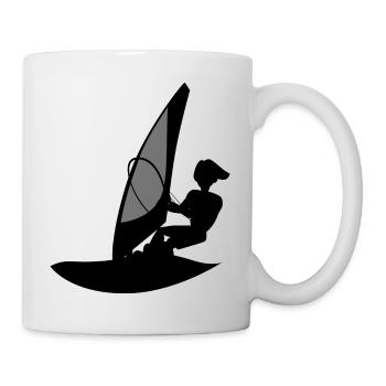 Skateboard SUP Surfing - Mug - white - Right
