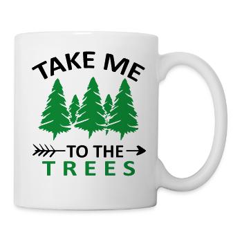 Adventure Travel Hiking Mountain - Tasse - Weiß - Rechts
