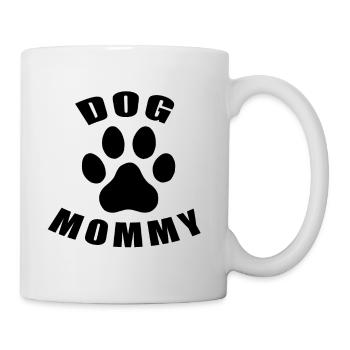 Dog Mommy - Tasse - Weiß - Rechts