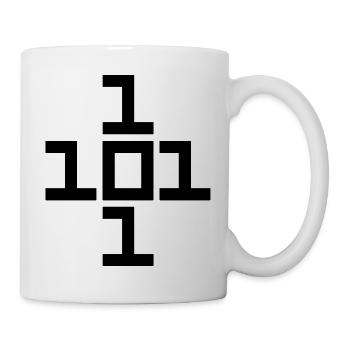 Elektronische Musik 101 Geschenk - Tasse - Weiß - Rechts