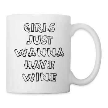 Beer Beer Wine Vino Party - Mug - white - Right