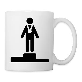Marathon Triathlon Running Jogging Biking Cycling - Mug - white - Right
