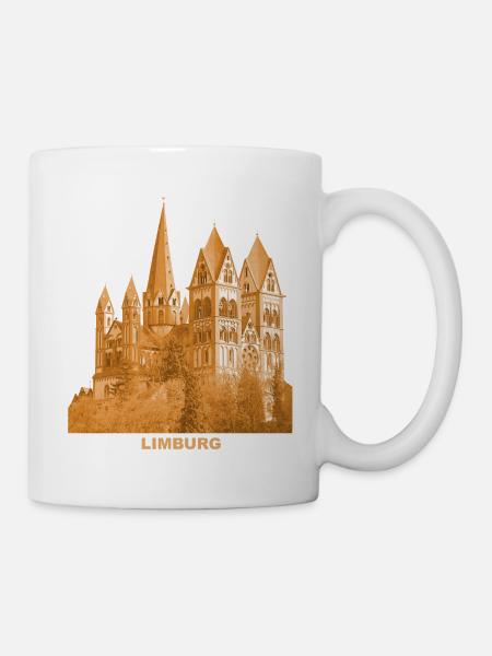Limburg Cathedral Diocese of Lahn Hesse - Mug - white